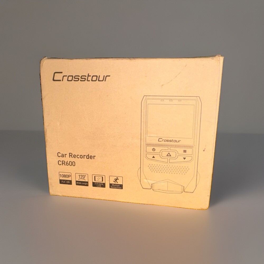 Crosstour CR600 Front and Rear Dual Dash Camera